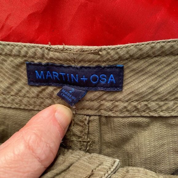 Martin & OSA Comfort Rolled Shorts — Size 2 - Picture 3 of 7